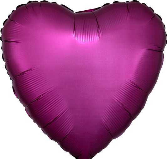 BALLON MYLAR COEUR POMME GRENADE