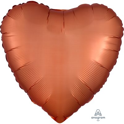 BALLON MYLAR COEUR COPPER