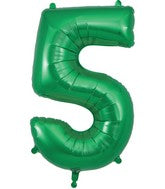 BALLON MYLAR 34 POUCES VERT 5