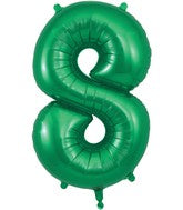 BALLON MYLAR 34 POUCES VERT 8