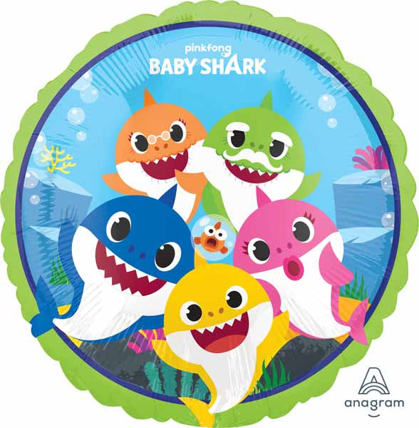 BALLON MYLAR BABY SHARK