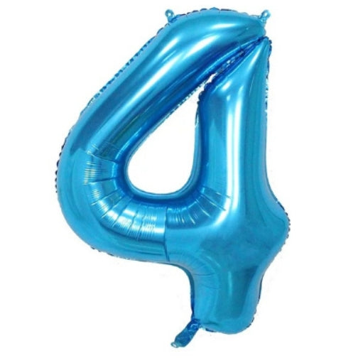 BALLON MYLAR 34 POUCES BLEU 4