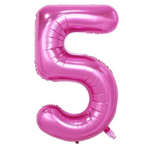 BALLON MYLAR 34 POUCES FUCHSIA 5