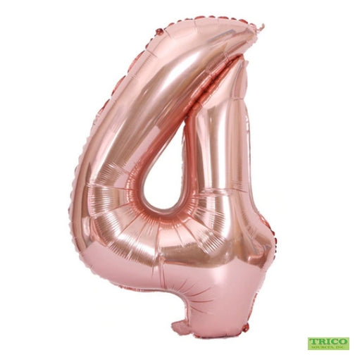 BALLON MYLAR 34 POUCES ROSEGOLD 4