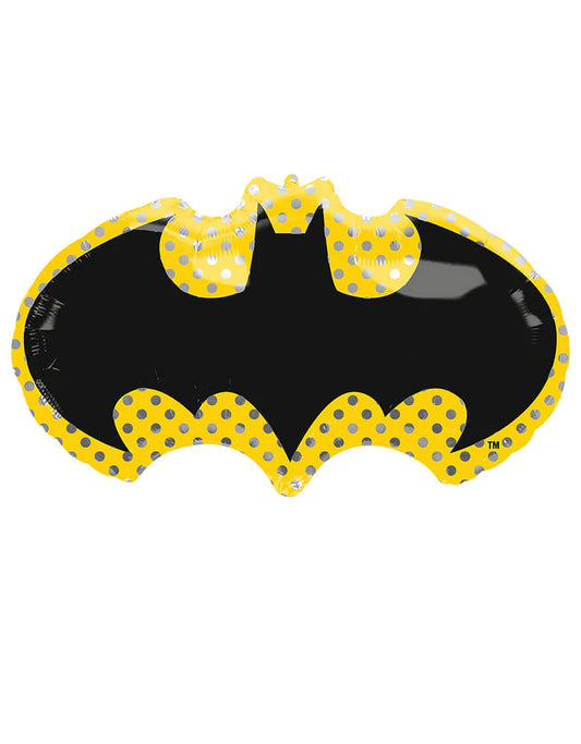 BALLON MYLAR BATMAN LOGO