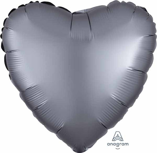 BALLON MYLAR COEUR GRAPHITE