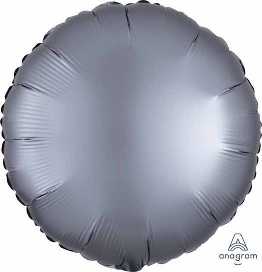 BALLON MYLAR ROND GRAPHITE