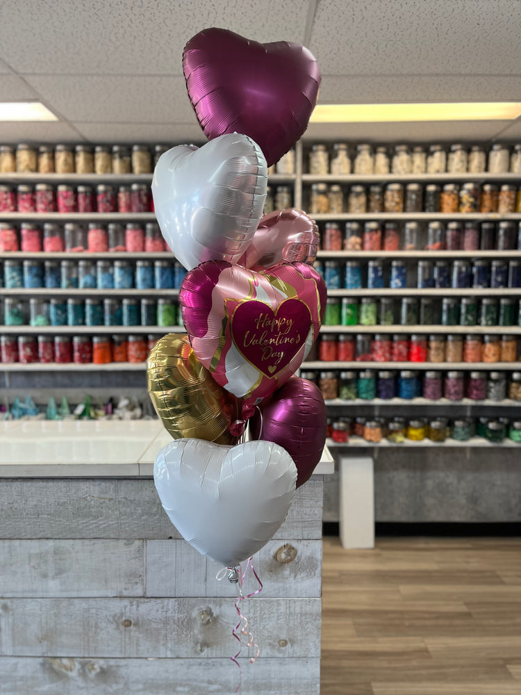 ST-VALENTIN BOUQUET-COEURS ROSE 7