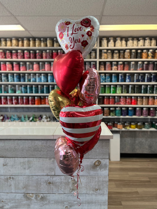 ST-VALENTIN BOUQUET-COEURS ROUGE 7