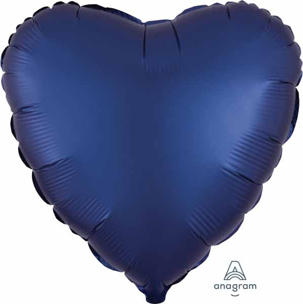 BALLON MYLAR COEUR NAVY