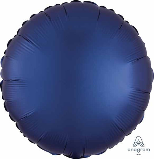 BALLON MYLAR ROND NAVY