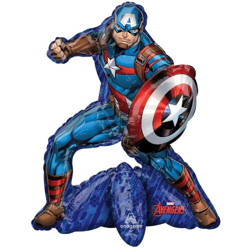 BALLON MYLAR CAPITAINE AMERICA