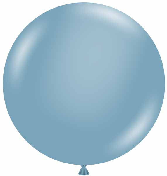 BALLON LATEX BLEU ARDOISE/BLUE SLATE