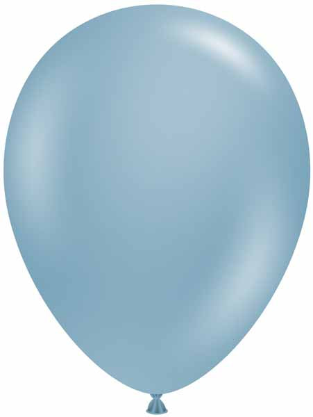 BALLON LATEX BLEU ARDOISE/BLUE SLATE