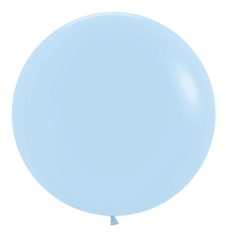 BALLON LATEX BLEU PASTEL