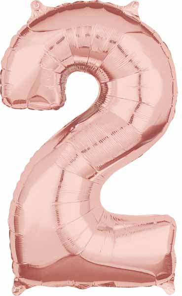 BALLON MYLAR 16 POUCES ROSEGOLD 2