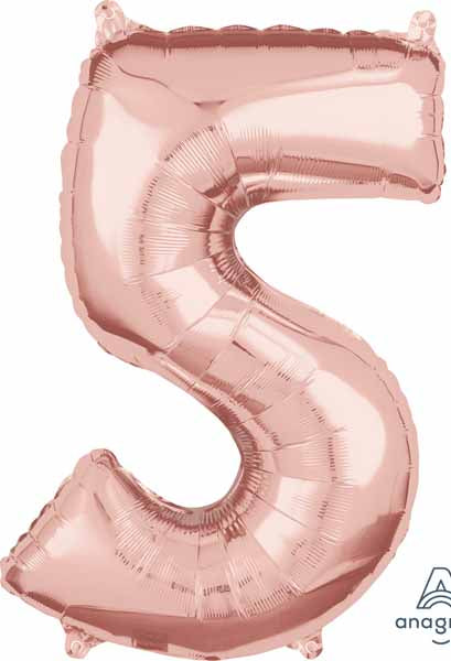 BALLON MYLAR 16 POUCES ROSEGOLD 5