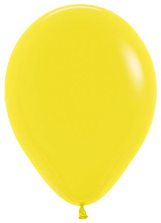 BALLON LATEX JAUNE