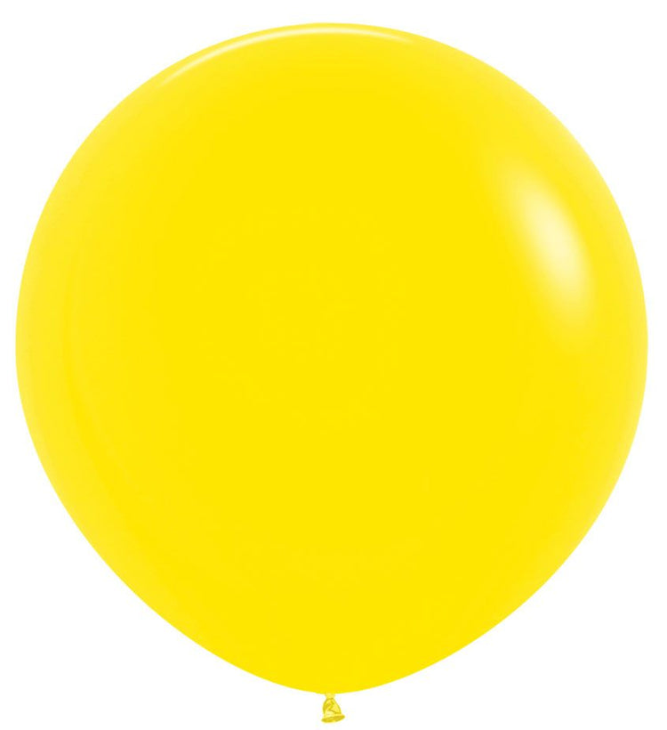 BALLON LATEX JAUNE