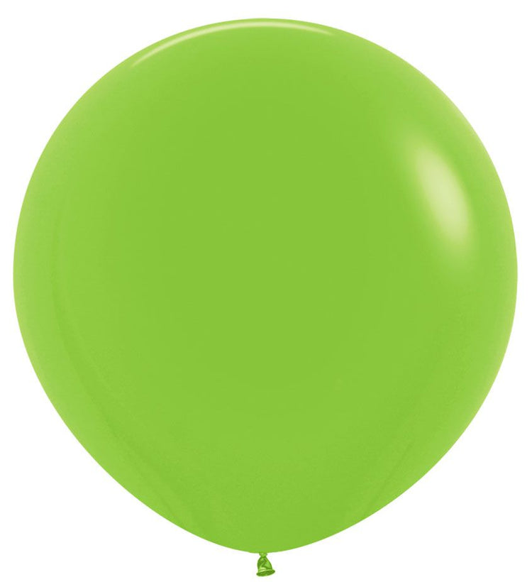 BALLON LATEX VERT LIME