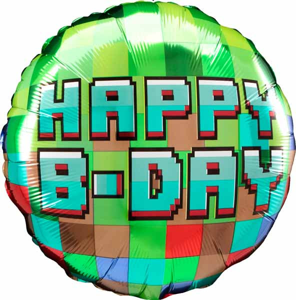 Minecraft Bulet BALLON MYLAR MINECRAFT