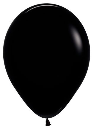 BALLON LATEX NOIR