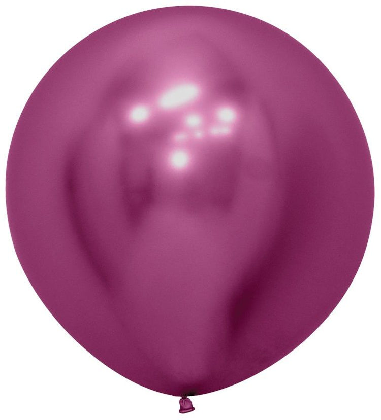 BALLON LATEX CHROME FUCHSIA