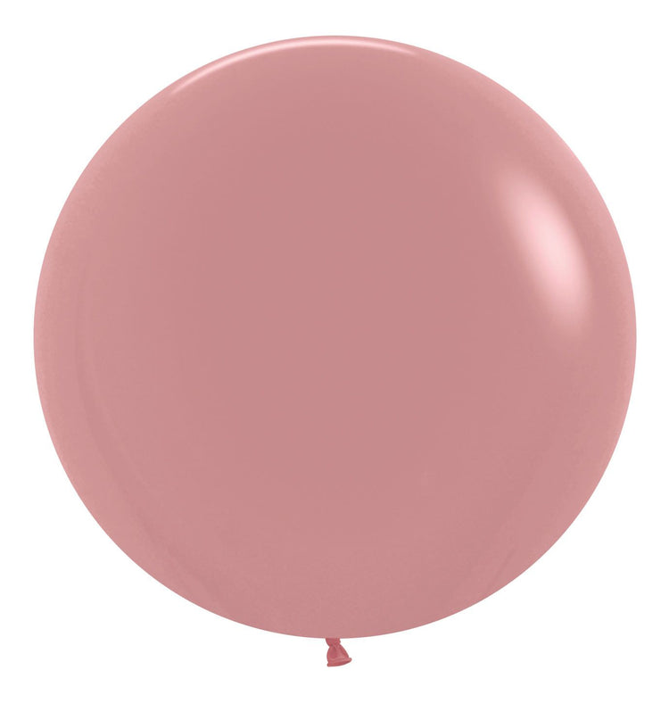 BALLON LATEX VIEUX ROSE/ROSEWOOD