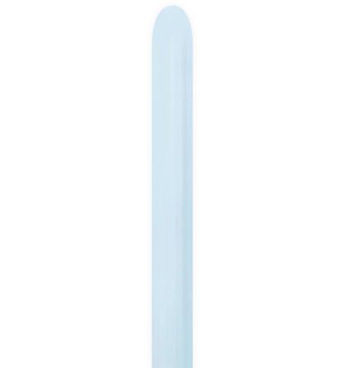 BALLON LATEX SERPENTIN BLANC