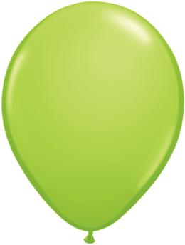 BALLON LATEX VERT LIME